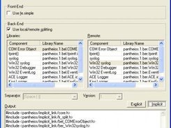 Library Selector (with Implicit Linking)