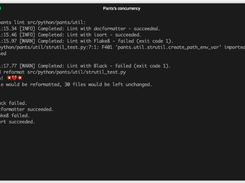 Pants Build System Screenshot 1