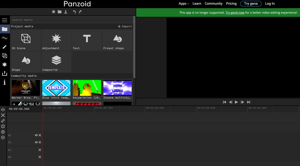 Panzoid Video Editor Screenshot 1