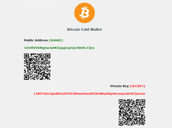 Bitcoin Cold Wallet