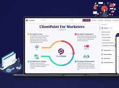 ClientPoint sets your marketing team up for success by creating powerful experiences that combine your best content and engagement tools all in one place (video conferencing, chat, meeting scheduling, etc.).