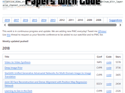 Papers with Code Screenshot 1