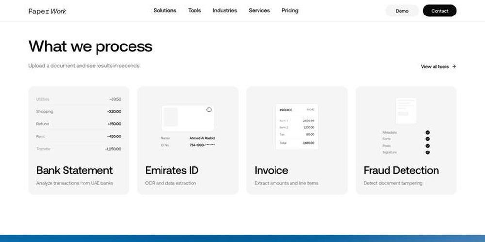 PaperWork document workflow