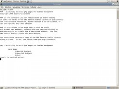 PAP 0.1 - Startup from console.