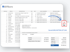 Paradigm Estimate Screenshot 1