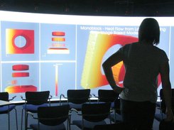 Thermal analysis displayed at the Hartree Centre, UK