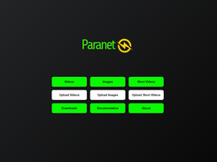 homepage of paranet lite