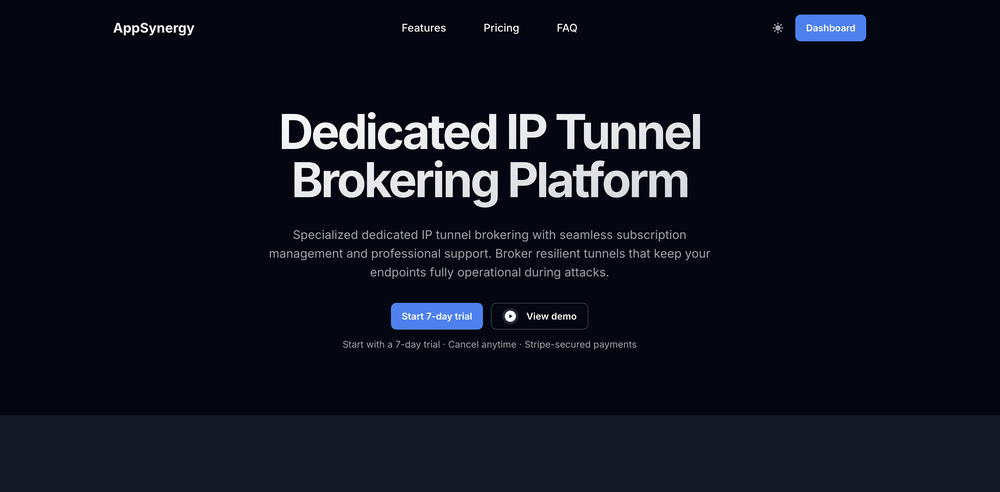 AppSynergy Screenshot 1