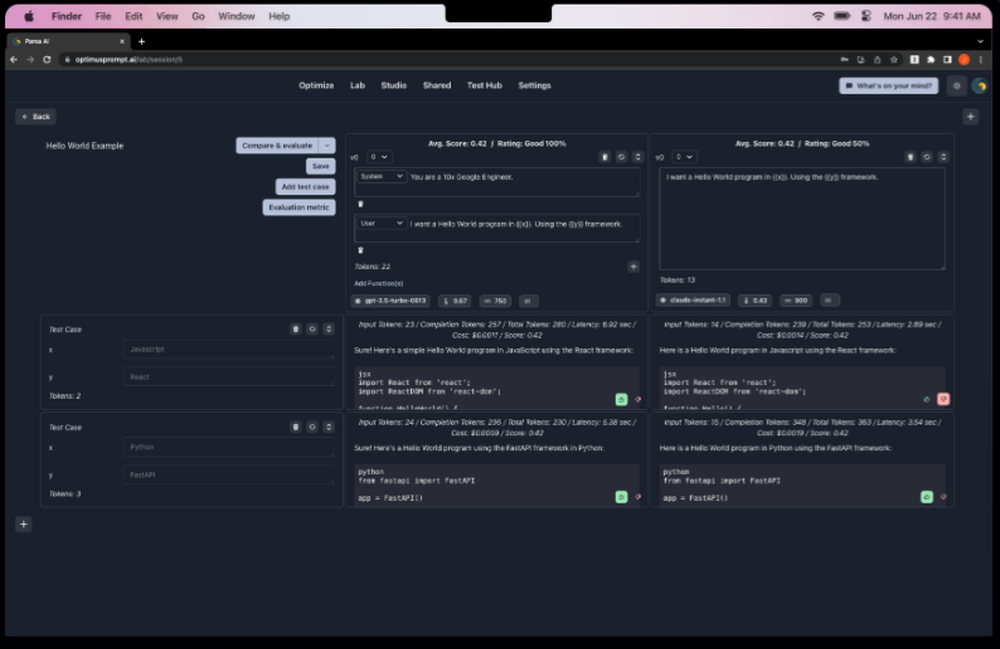 Parea Screenshot 1
