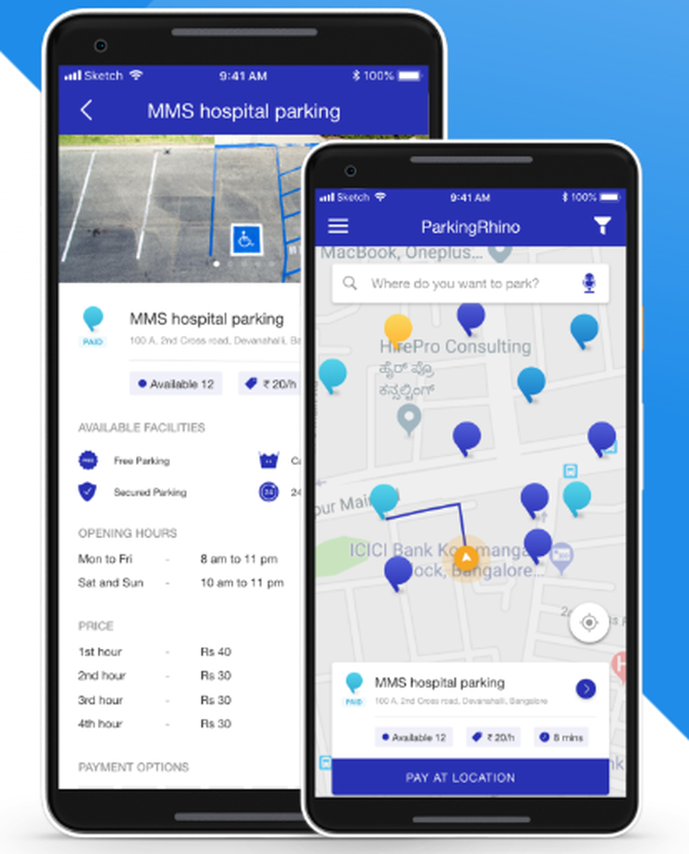 ParkingRhino Screenshot 1
