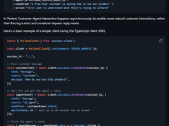 Parlant Screenshot 1