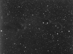 An image of IC 1396 taken by a setup aligned by PARot. 25x10min (total 4.2 h), NO REGISTRATION. Focal lenght 1380mm, pixel size 5.4 microns. Credit Martin Myslivec. 