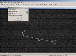 PARot shows the necessary mount adjustment to achieve the perfect polar alignment. Now the user could click on a star in the live-view and adjust the mount so that the star lies in the circle. The D part shows the adjustment down in altitude and R that in azimuth in the right direction.
