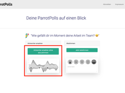 ParrotPolls Screenshot 1