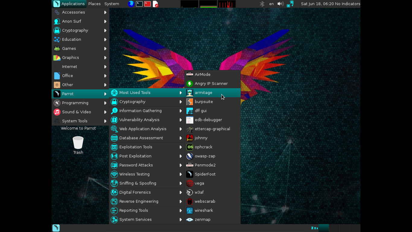 parrot security os 3.0