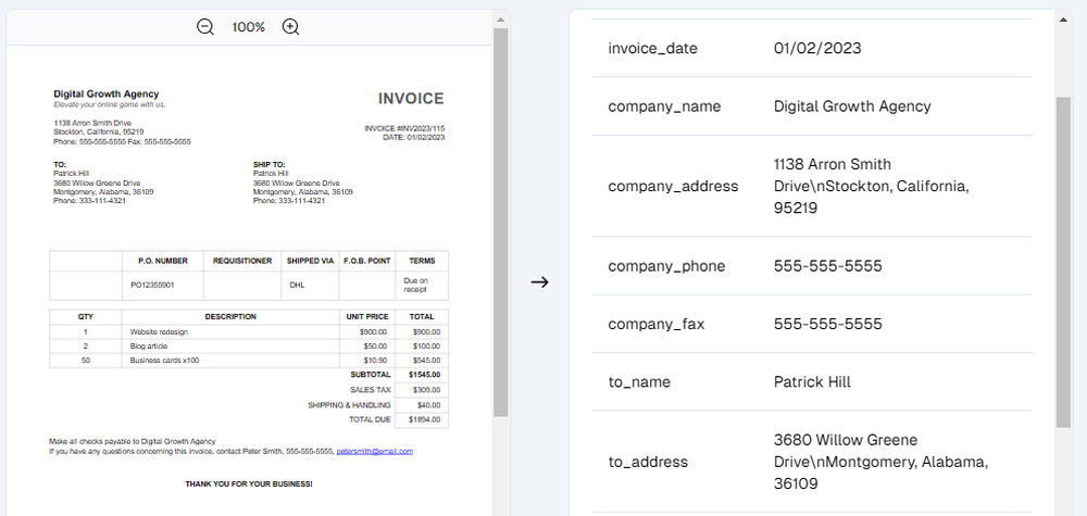 Parseflow Screenshot 1