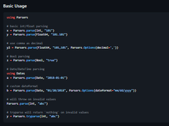 Parsers.jl Screenshot 1