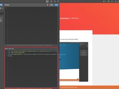particles.js Screenshot 1