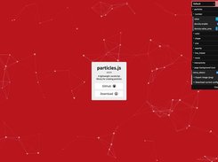 particles.js Screenshot 2