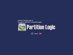 Partition Logic welcome screen