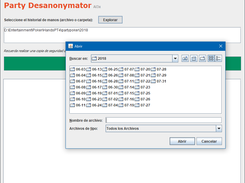 Selecciona Archivos o Carpetas