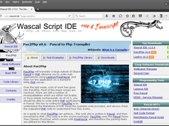PAS2PHP WebSite (Created with PAS2PHP)