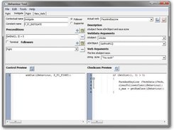 Behaviour Tool for PaSSAGE Screenshot 2