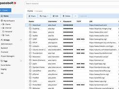 Passbolt API Screenshot 1