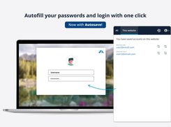 Autofill passwords with one click