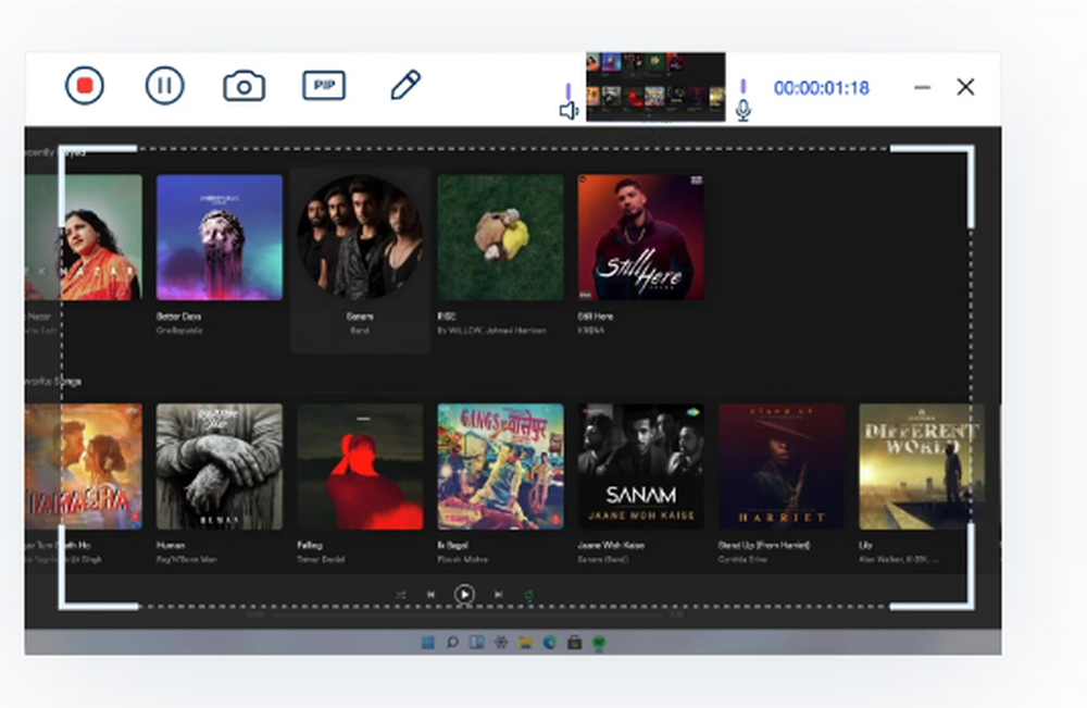PassFab Screen Recorder Screenshot 1