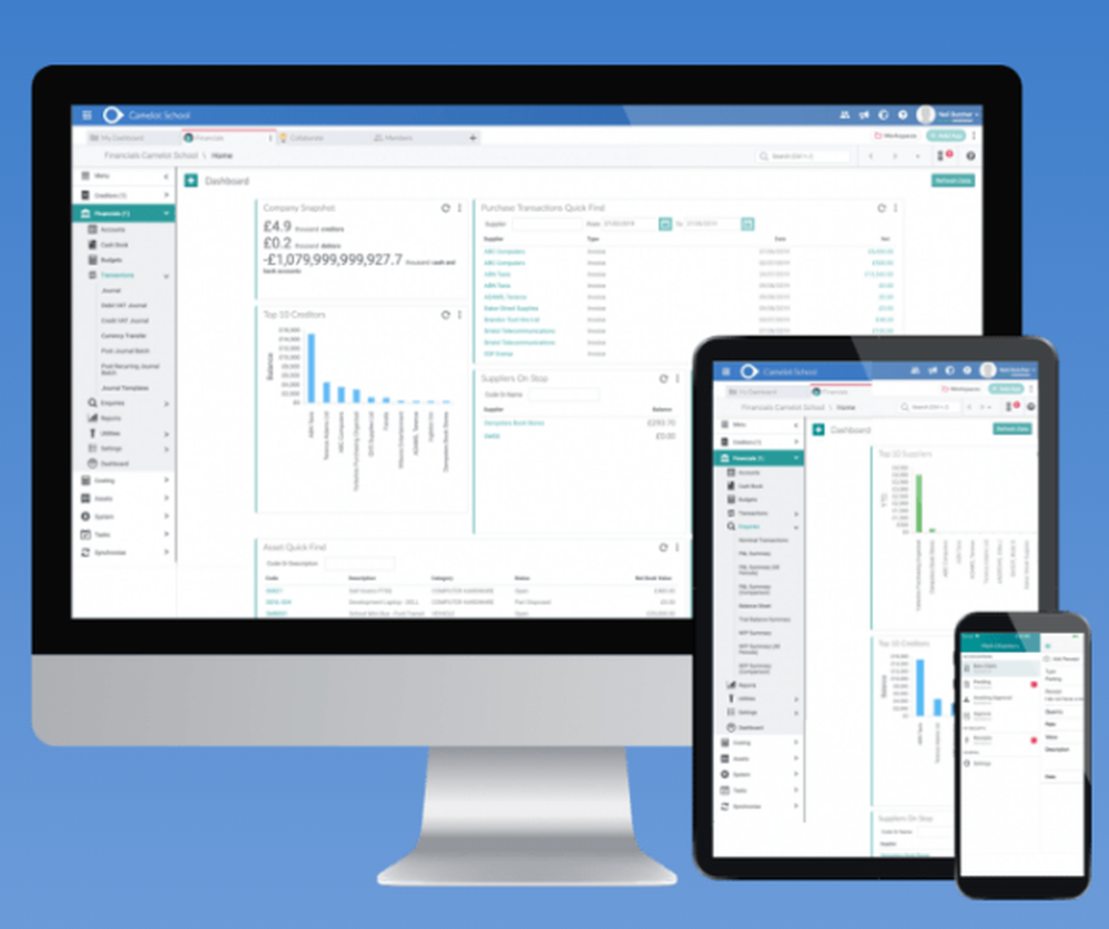 WCBS Cloud Finance Screenshot 1