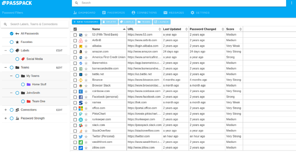 Passpack Screenshot 1