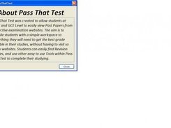 Pass That Test - About