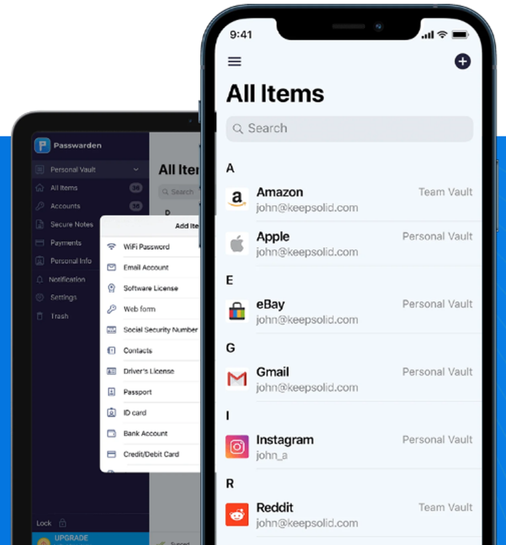 Passwarden Screenshot 1