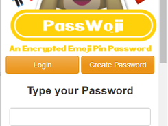 Create Password Interface