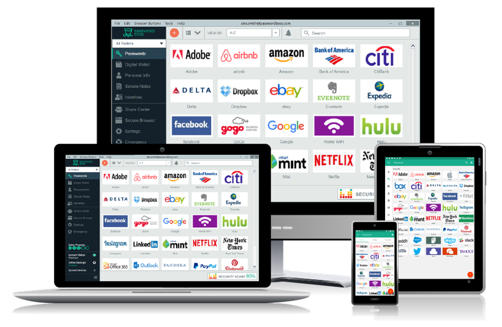 CyberFOX Password Manager Screenshot 1