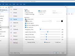 Adjust general settings of Password Depot