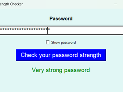 Password Strength Checker Screenshot 3