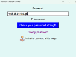 Password Strength Checker Screenshot 4