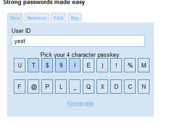 Generate New Strong Password