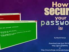 Password Ratings Screenshot 1