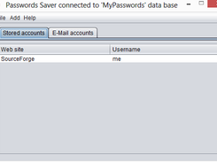 Passwords Saver Screenshot 2