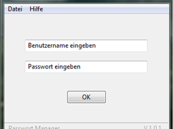 Passwort Manager Screenshot 1