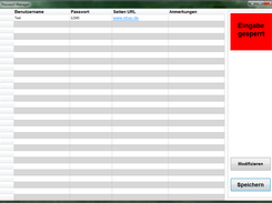 Passwort Manager Screenshot 2