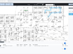 Standard on screen takeoff showing PataBid's blueprinting.  Just copy and paste to quickly take off pipe on a drawing.