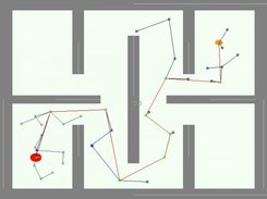 Solution with RRT Connect algorithm