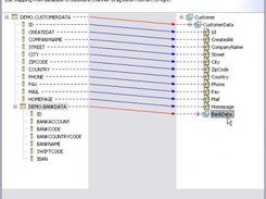 Data Mapping per Drag-and-Drop