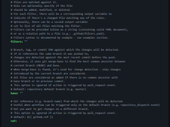 Paths Changes Filter Screenshot 1