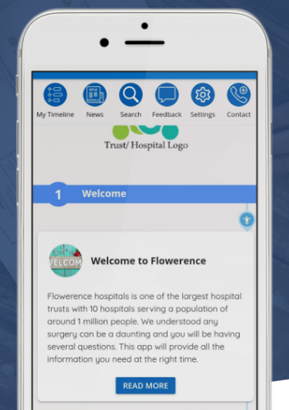 Patient Pathway App Screenshot 1