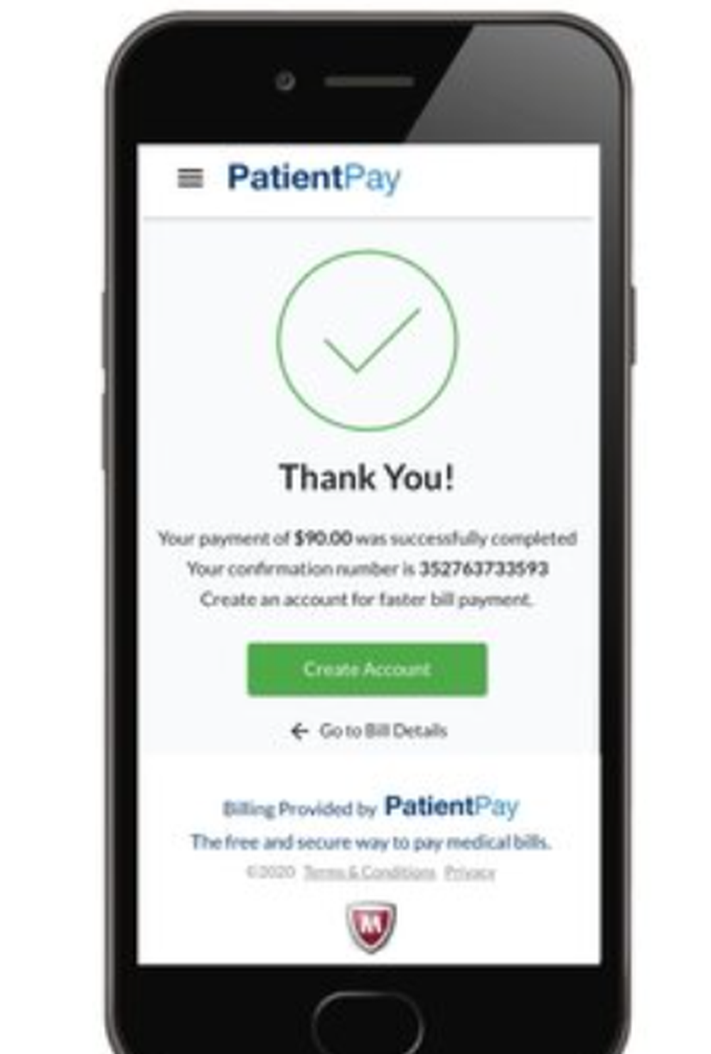 PatientPay Screenshot 1